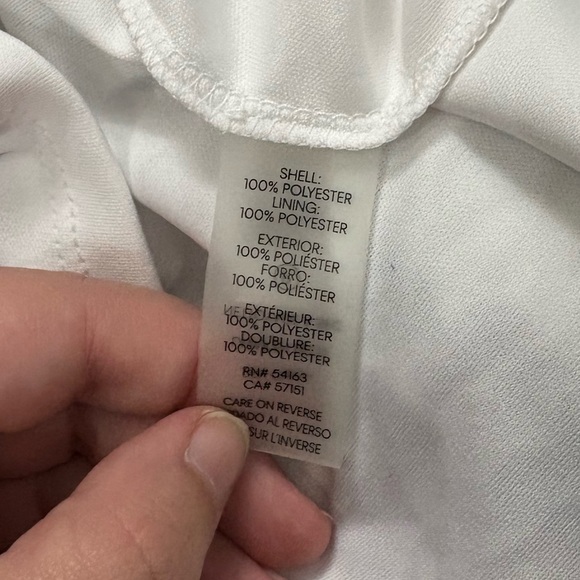 Calvin Klein Floral Midi Dress - White and Pink Floral - Picture 13 of 13